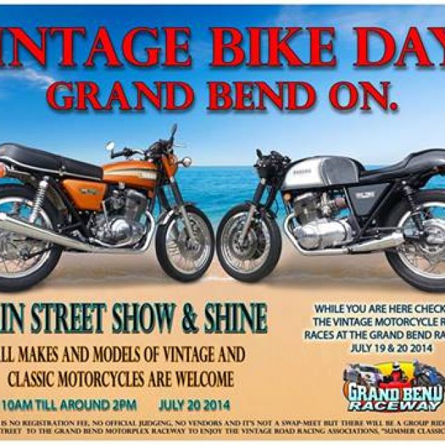 Vintage Biker Days in Grand Band